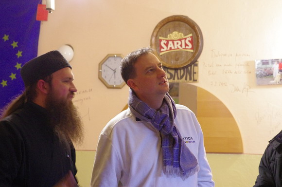 Minister kultúry SR, Daniel Krajcer (SAS), v Osadnom